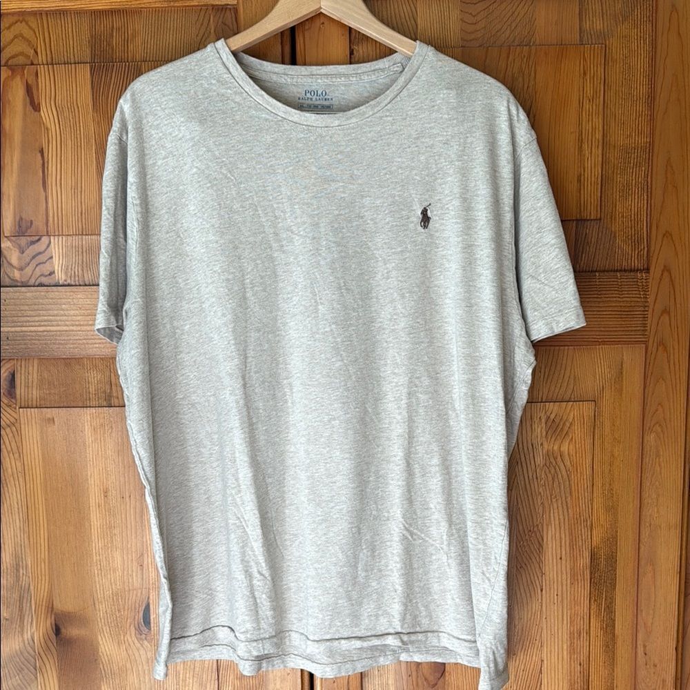 Polo by Ralph Lauren Gray Short Sleeve Tee.  Size XXL.